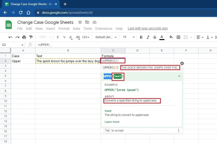 how-to-change-text-case-in-google-sheets-upper-lower-proper-case