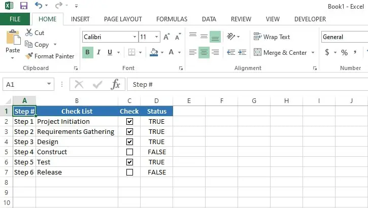 how to add multiple checkboxes in excel