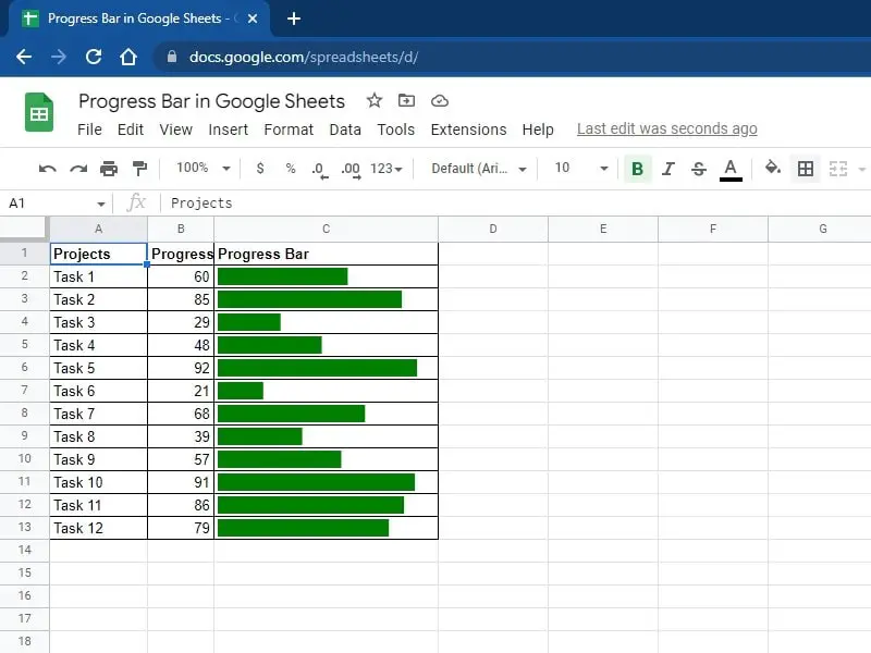 how-to-make-a-progress-bar-in-google-sheets