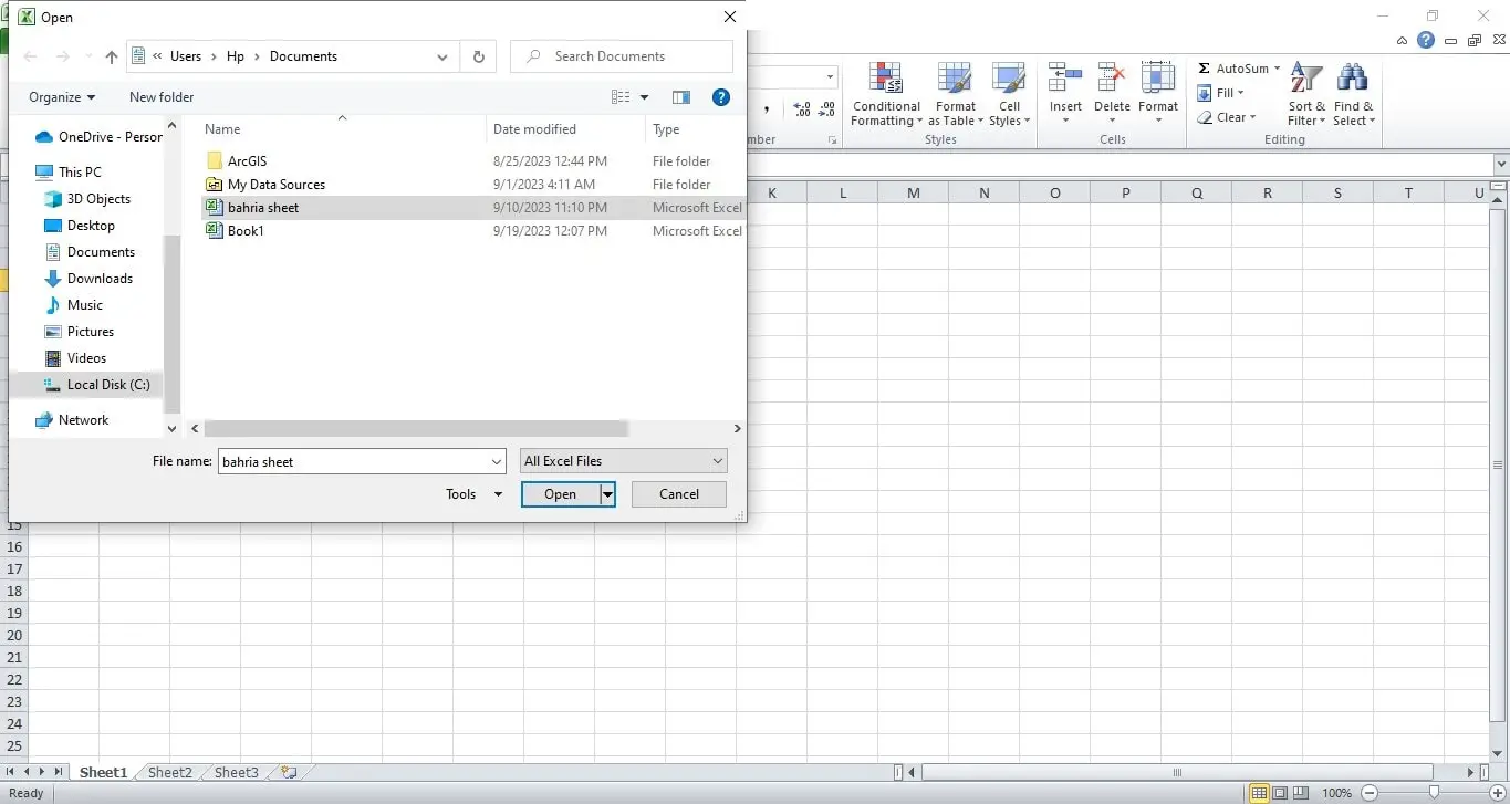 use repair excel workbook option id finfd not working in excel 