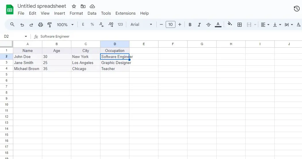 how to wrap text in google sheets using shortcut 1