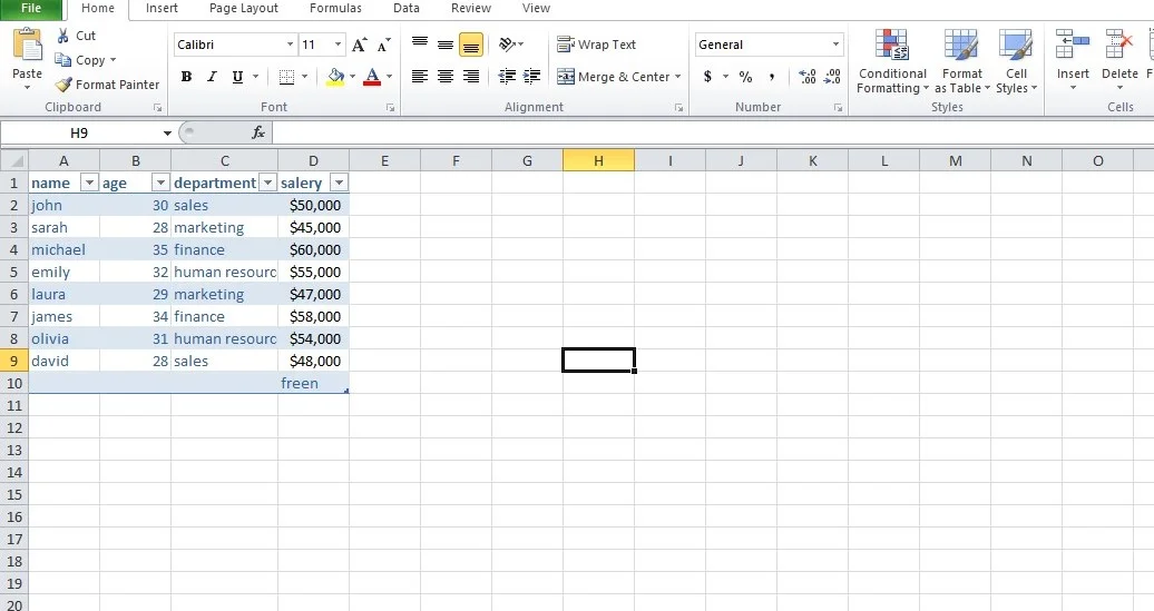 check hidden rows if excel filter not working 2