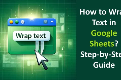 How to Wrap Text in Google Sheets?